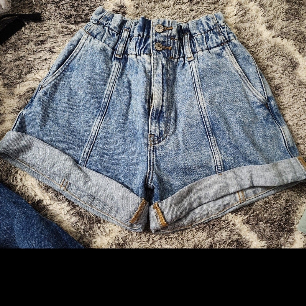 Denim High-Waisted Women Shorts